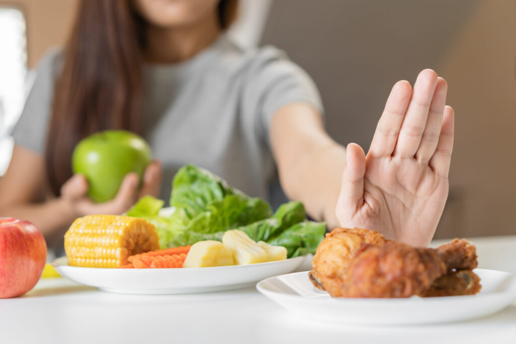 التغذية وبطانة الرحم المهاجرة 